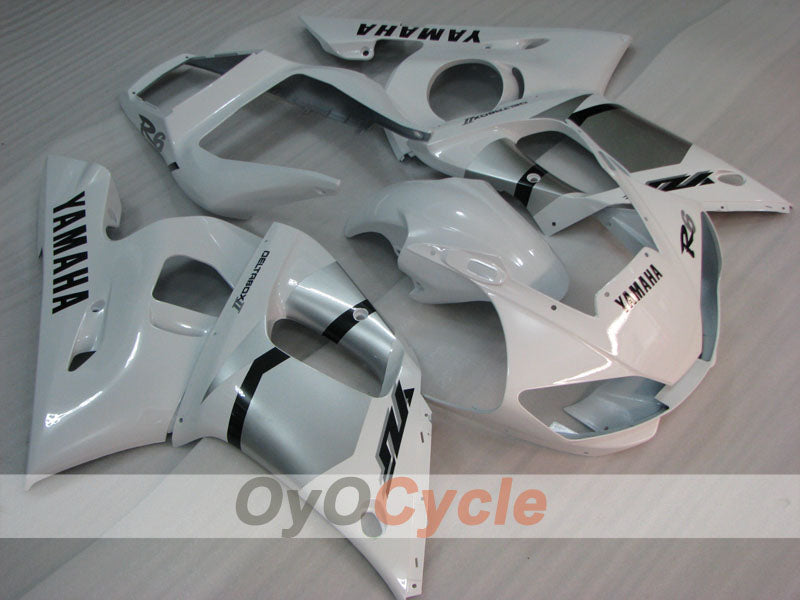 Injection Fairing kit for 98-02 YZF-R6 - White - Factory Style #OYO87905982