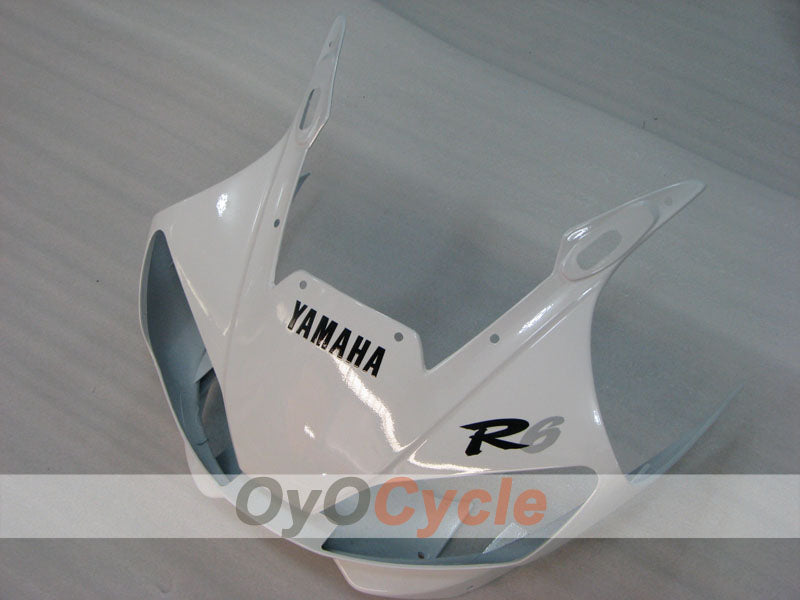 Injection Fairing kit for 98-02 YZF-R6 - White - Factory Style #OYO87905982