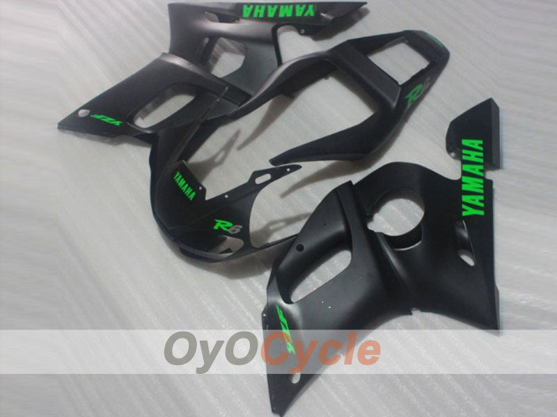 Injection Fairing kit for 98-02 YZF-R6 - Black, Matte - Factory Style #OYO87905990