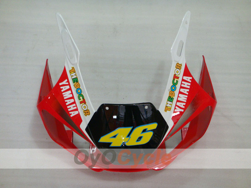 Injection Fairing kit for 98-02 YZF-R6 - Red, White - FIAT #OYO87905993