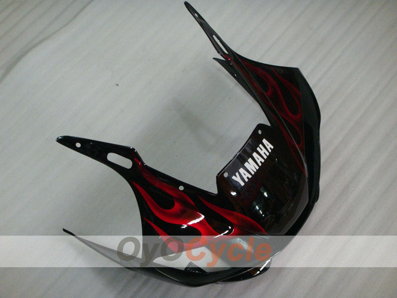 Injection Fairing kit for 98-02 YZF-R6 - Red, Black - Flame #OYO87905994