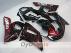 Injection Fairing kit for 98-02 YZF-R6 - Red, Black - Flame #OYO87905995