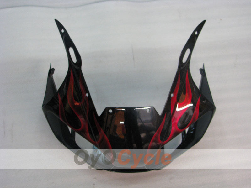 Injection Fairing kit for 98-02 YZF-R6 - Red, Black - Flame #OYO87905995