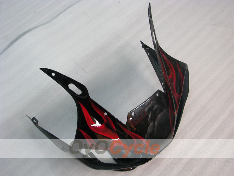 Injection Fairing kit for 98-02 YZF-R6 - Red, Black - Flame #OYO87905995