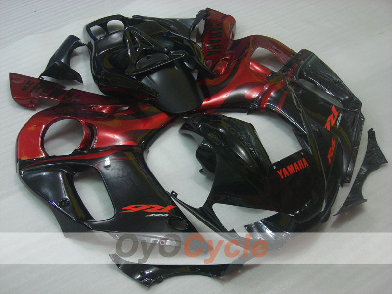 Injection Fairing kit for 98-02 YZF-R6 - Red, Black - Factory Style #OYO87905996
