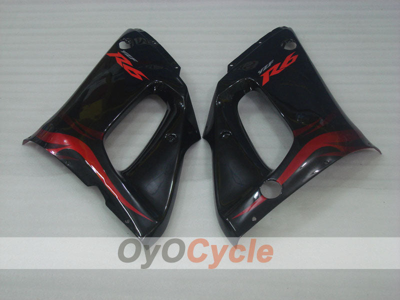 Left & Right Side Fairing For Yamaha 98-02 YZF-R6 #OYO87911951