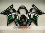 Injection Fairing kit for 98-02 YZF-R6 - Black - Monster #OYO87906000