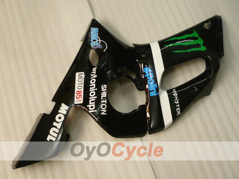 Injection Fairing kit for 98-02 YZF-R6 - Black - Monster #OYO87906000
