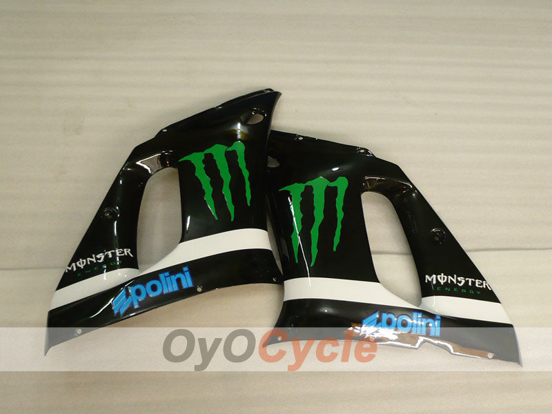 Injection Fairing kit for 98-02 YZF-R6 - Black - Monster #OYO87906000