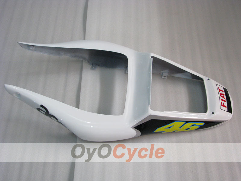 Injection Fairing kit for 98-02 YZF-R6 - Red, White - FIAT #OYO87906004