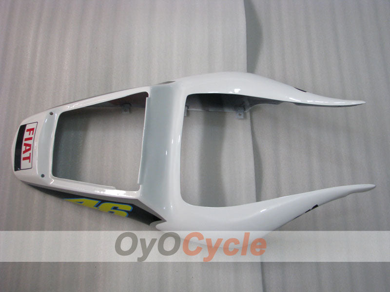 Injection Fairing kit for 98-02 YZF-R6 - Red, White - FIAT #OYO87906004