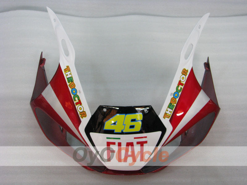 Injection Fairing kit for 98-02 YZF-R6 - Red, White - FIAT #OYO87906004