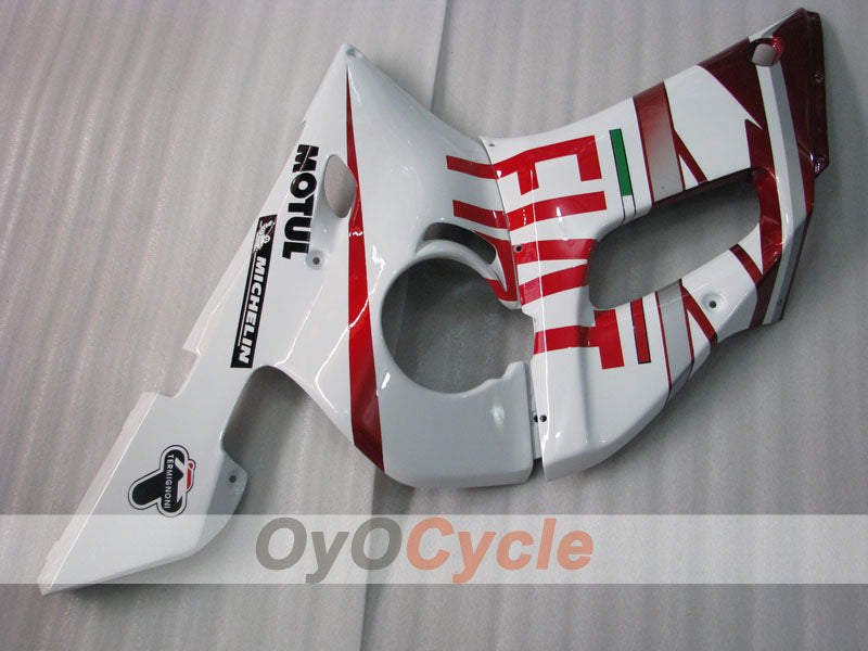 Injection Fairing kit for 98-02 YZF-R6 - Red, White - FIAT #OYO87906004