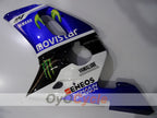 Injection Fairing kit for 98-02 YZF-R6 - Blue, White, Black - Monster #OYO87906006