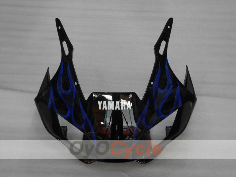 Injection Fairing kit for 98-02 YZF-R6 - Blue, Black - Flame #OYO87906008