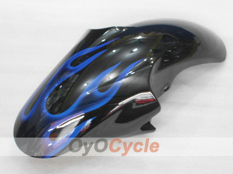 Injection Fairing kit for 98-02 YZF-R6 - Blue, Black - Flame #OYO87906008
