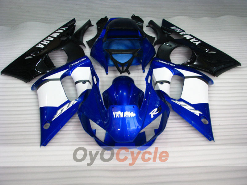 Injection Fairing kit for 98-02 YZF-R6 - Blue, Black - Factory Style #OYO87906009