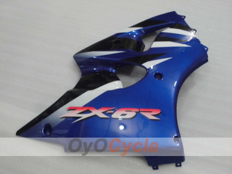 Left & Right Side Fairing For Kawasaki 00-02 Ninja ZX-6R #OYO87912970