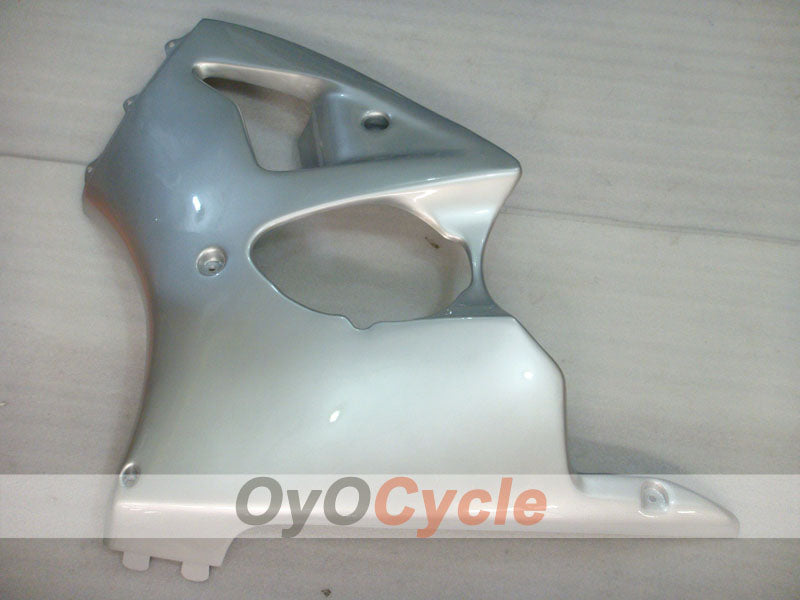 Injection Fairing kit for 00-02 NINJA ZX-6R - Silver - No sticker / decal, Factory Style #OYO87906031
