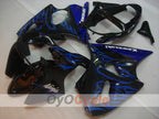 Injection Fairing kit for 00-02 NINJA ZX-6R - Blue, Black - Flame #OYO87906033
