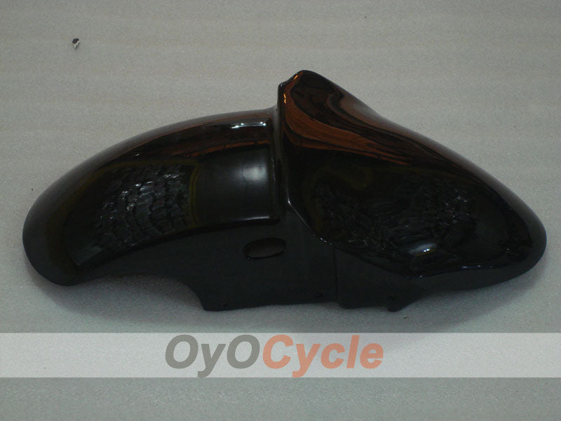 Injection Fairing kit for 00-02 NINJA ZX-6R - Blue, Black - Flame #OYO87906033
