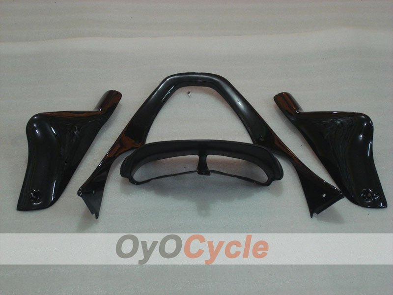 Injection Fairing kit for 00-02 NINJA ZX-6R - Blue, Black - Flame #OYO87906033