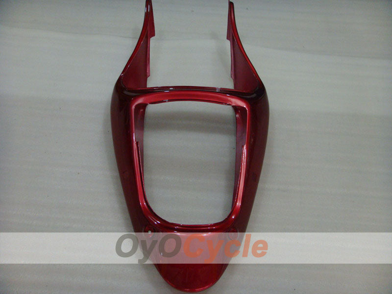 Injection Fairing kit for 00-02 NINJA ZX-6R - Red, Black - Flame #OYO87906035