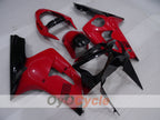 Injection Fairing kit for 03-04 NINJA ZX-6R - Red, Black - Factory Style #OYO87906039