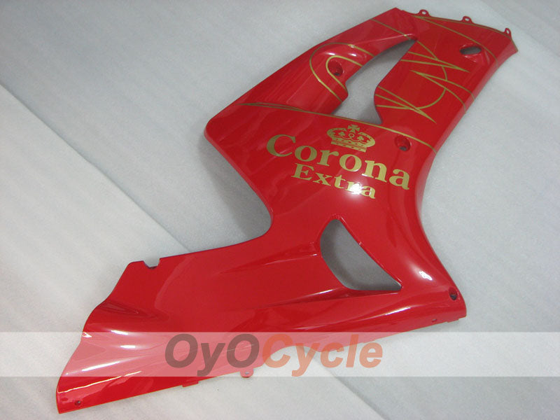 Injection Fairing kit for 03-04 NINJA ZX-6R - Red - Corona #OYO87906040