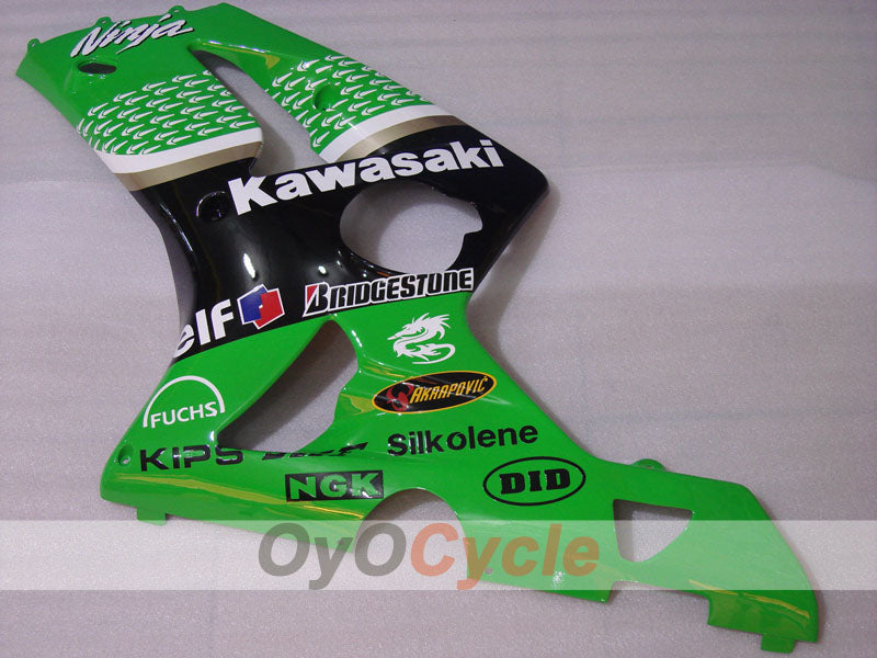Left & Right Side Fairing For Kawasaki 03-04 Ninja ZX-6R #OYO87913064 Main image