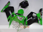 Injection Fairing kit for 03-04 NINJA ZX-6R - Green, Black - Nakano #OYO87906046