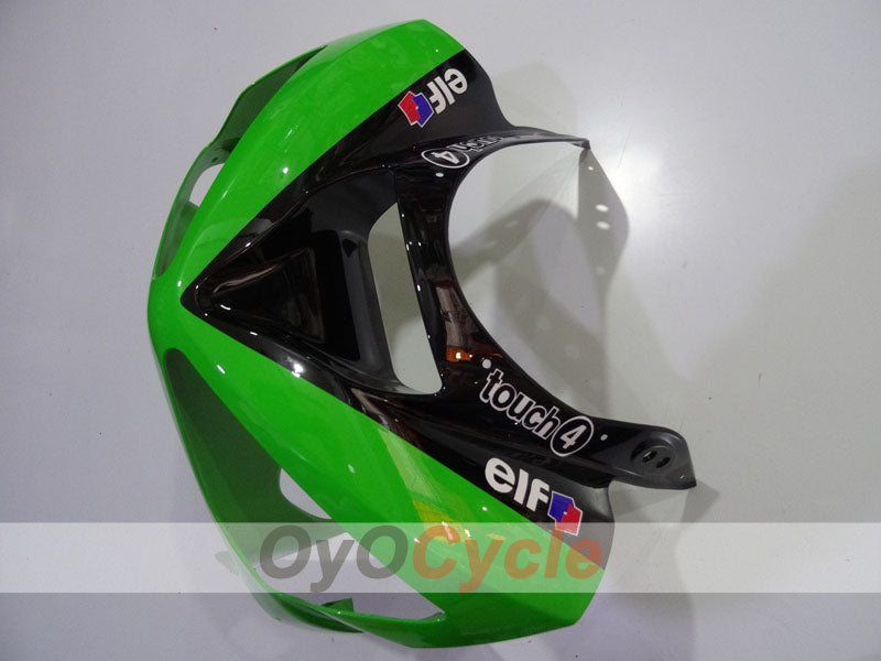 Injection Fairing kit for 03-04 NINJA ZX-6R - Green, Black - Nakano #OYO87906046