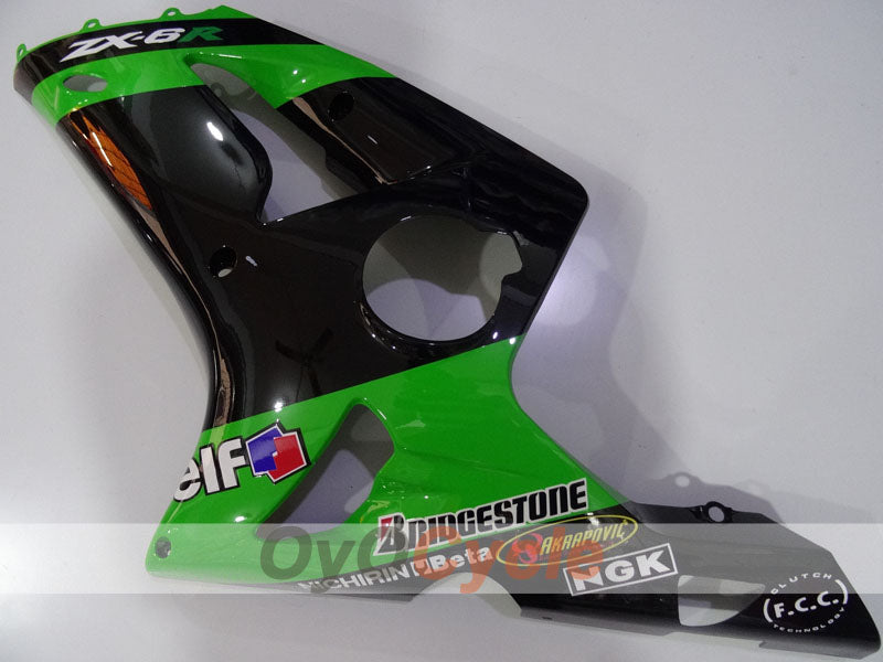 Left & Right Side Fairing For Kawasaki 03-04 Ninja ZX-6R #OYO87913067