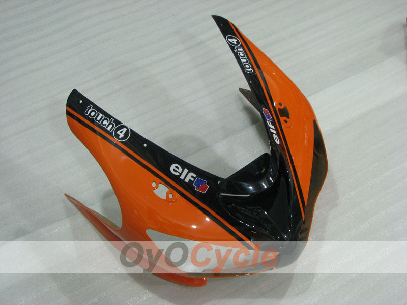 Injection Fairing kit for 05-06 NINJA ZX-6R - Orange, Black - Monster #OYO87906048