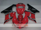 Injection Fairing kit for 05-06 NINJA ZX-6R - Red, Black - Factory Style #OYO87906050