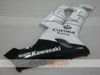 Injection Fairing kit for 05-06 NINJA ZX-6R - White, Black - Corona #OYO87906051