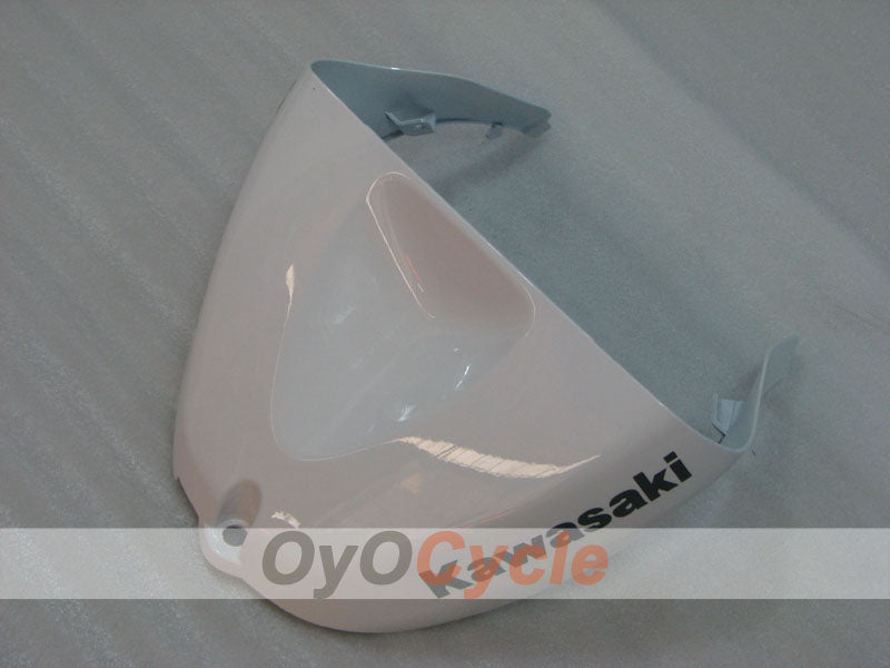 Injection Fairing kit for 05-06 NINJA ZX-6R - White, Black - Corona #OYO87906051