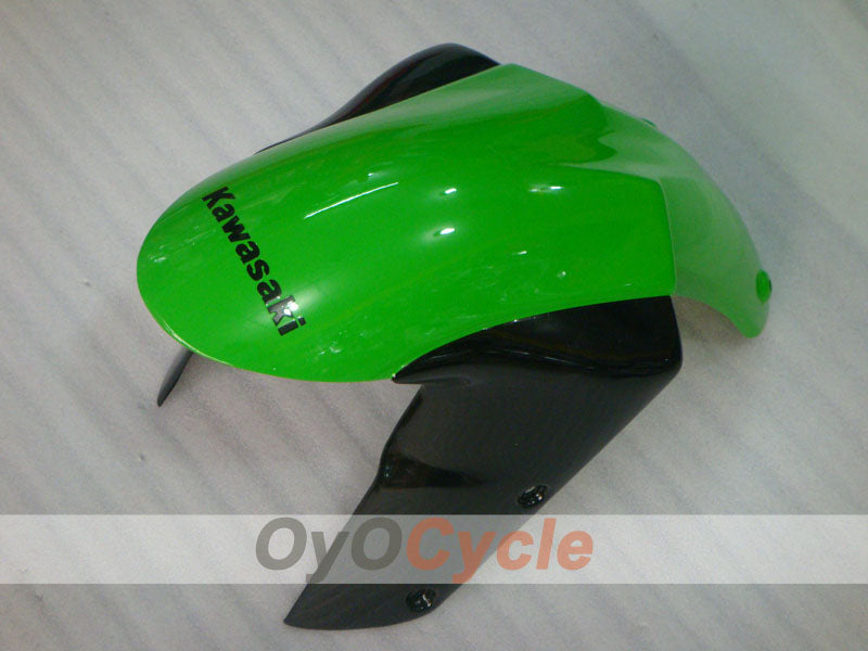 Injection Fairing kit for 05-06 NINJA ZX-6R - Green, Black - Monster #OYO87906052