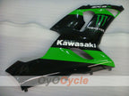 Injection Fairing kit for 05-06 NINJA ZX-6R - Green, Black - Monster #OYO87906052