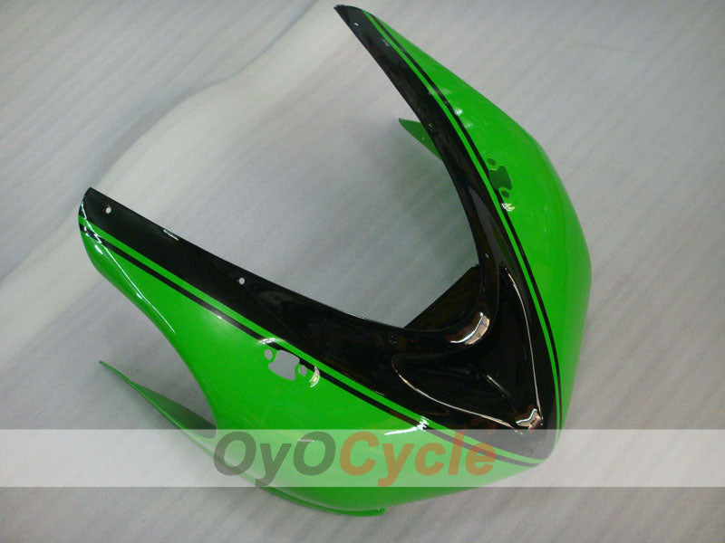 Injection Fairing kit for 05-06 NINJA ZX-6R - Green, Black - Monster #OYO87906052