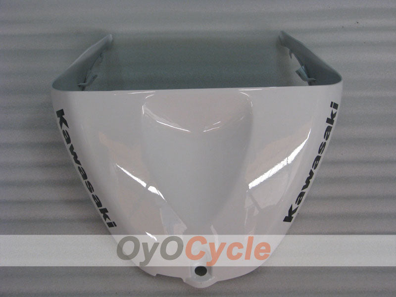 Injection Fairing kit for 05-06 NINJA ZX-6R - White, Black - Monster #OYO87906054