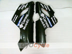 Injection Fairing kit for 05-06 NINJA ZX-6R - White, Black - West #OYO87906056