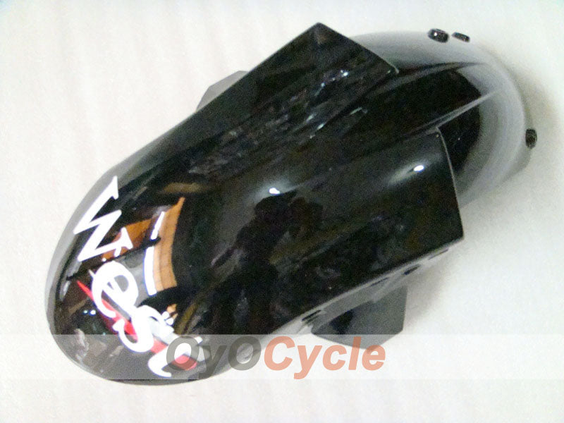 Injection Fairing kit for 05-06 NINJA ZX-6R - White, Black - West #OYO87906056