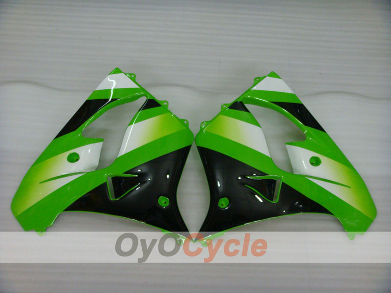 Fairing kit for 00-01 NINJA ZX-9R - Green, Black - Factory Style #OYO87906062