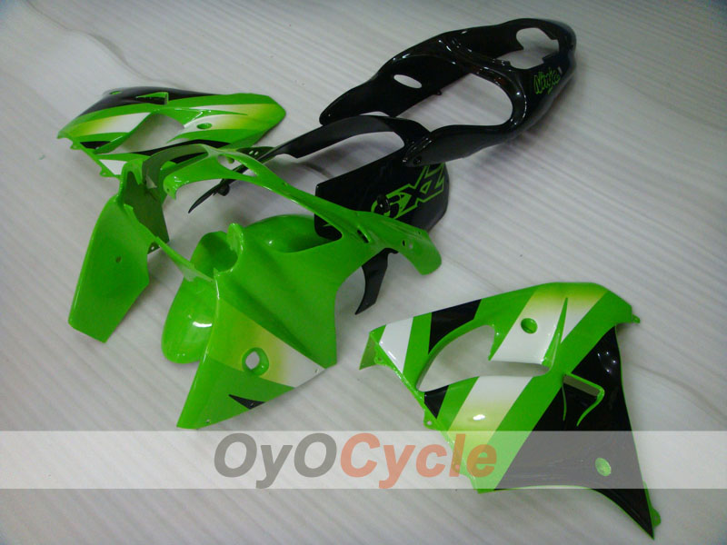 Fairing kit for 00-01 NINJA ZX-9R - Green, Black - Factory Style #OYO87906062