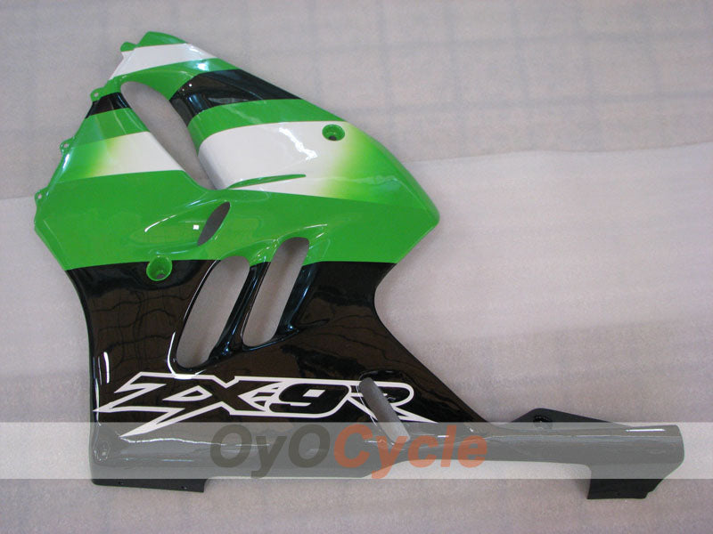Fairing kit for 94-97 NINJA ZX-9R - Green, Black - Factory Style #OYO87906070