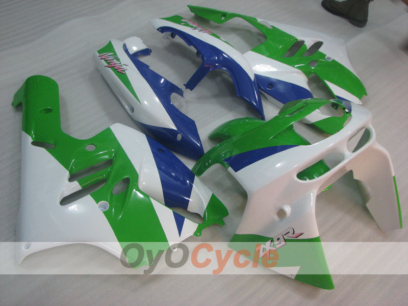 Fairing kit for 94-97 NINJA ZX-9R - Green, Blue, White - Factory Style #OYO87906072 Secondary image