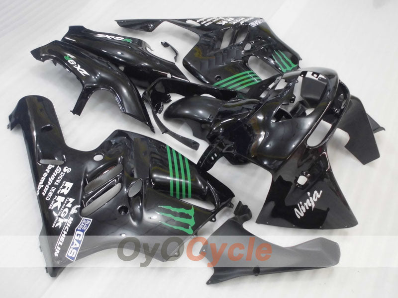 Fairing kit for 94-97 NINJA ZX-9R - Black - Monster #OYO87906076
