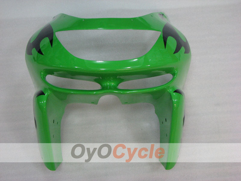 Fairing kit for 98-99 NINJA ZX-9R - Green, Black - Factory Style #OYO87906077