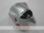 Injection Fairing kit for 04-05 NINJA ZX-10R - Black, Silver - Monster #OYO87906086
